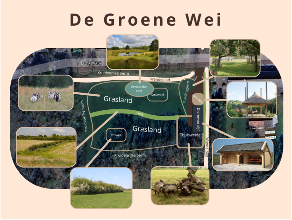 De Groene Wei - kaart